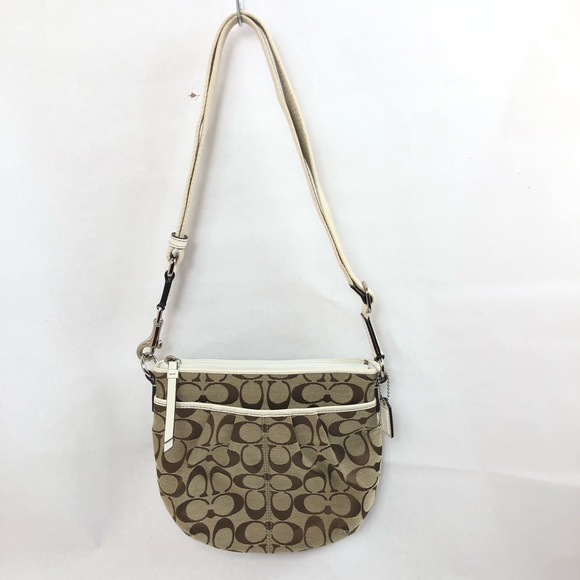 Coach Crossbody Signature Fabric Adjustable Strap - Picture 4 of 10